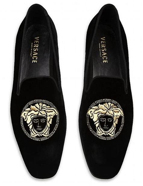 versace velvet slippers replica|versace slippers price.